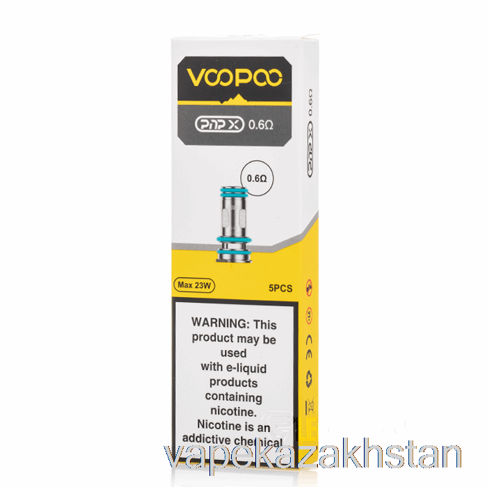 Vape Disposable VOOPOO PnP-X Replacement Coils 0.6ohm PnP-X Coils